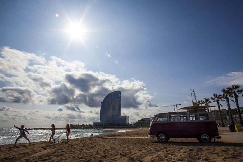 Lovely & Bright Vila Olimpica Beach Apartment 바르셀로나 외부 사진